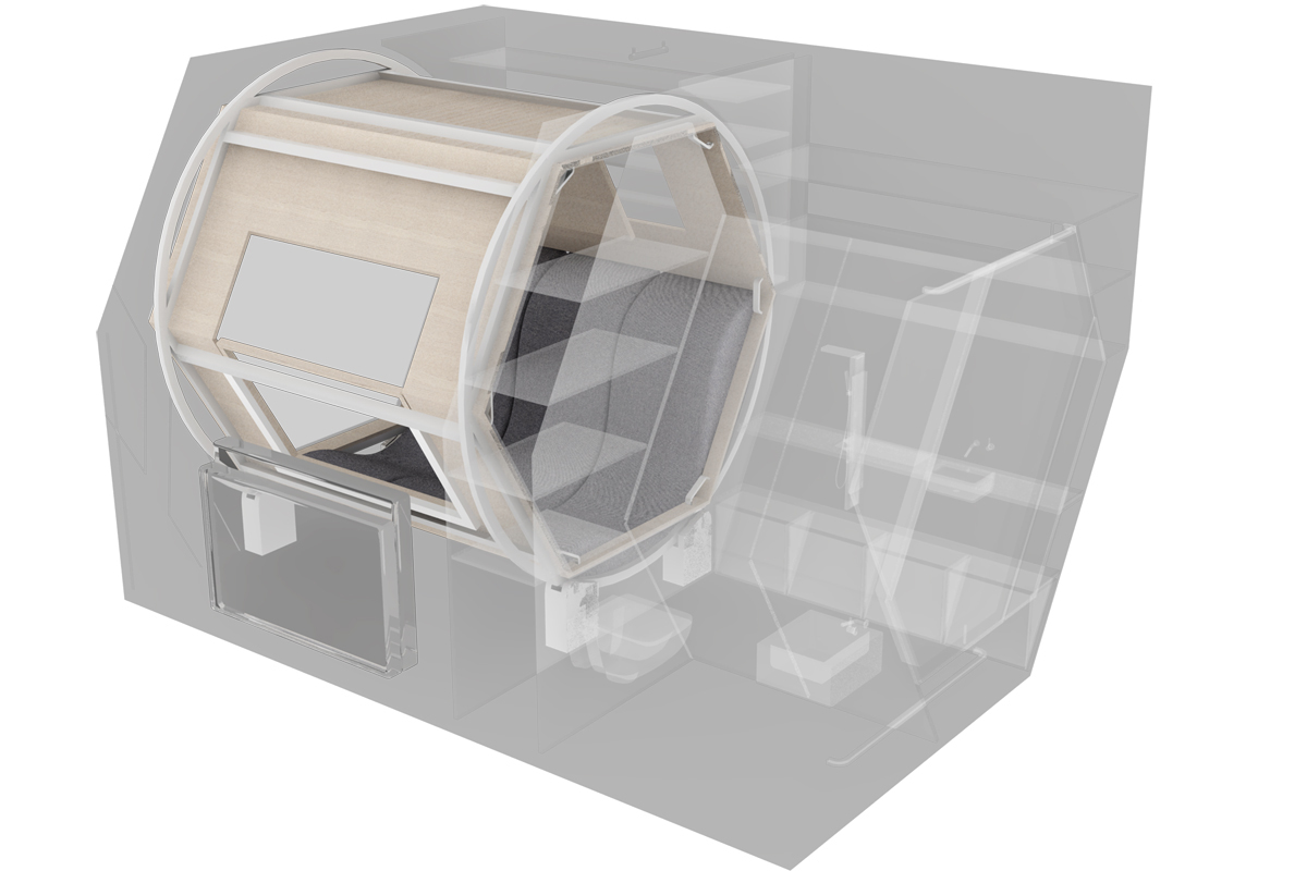 formwerke, minihousing, tiny homes, urban living, kleine Architektur, Urbanes Leben, rotation housing, keinStil.GmbH 