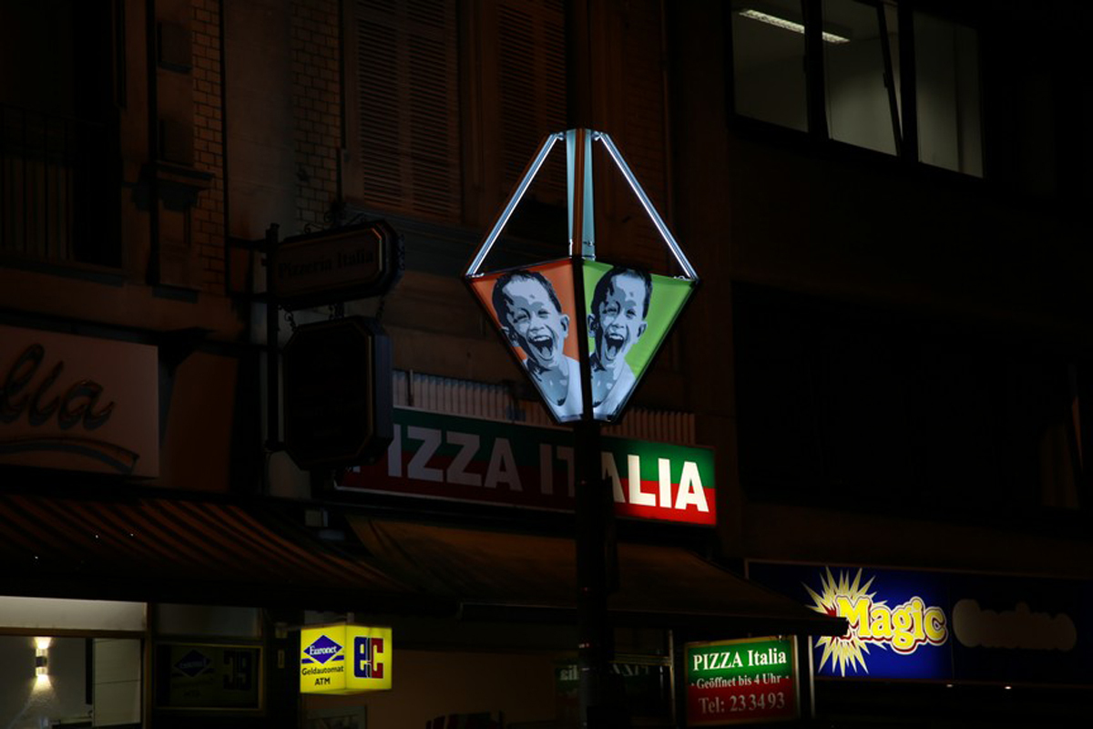 Lichtinstallation im Bahnhofsviertel, Design und Planung, Lampions 